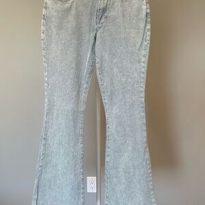 Frame Denim Striped Le High Flare Jeans